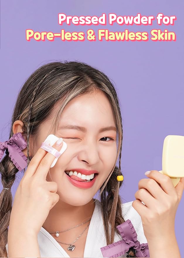 Colorgram Sebum Retouching Blur Pact | Poreless-Looking Pressed