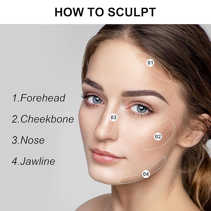 FV Cool Toned Contour Stick, Blendable & Smooth, 01 Amber