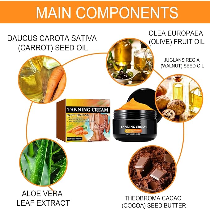 Large Self Tanning Brush, Oval Body