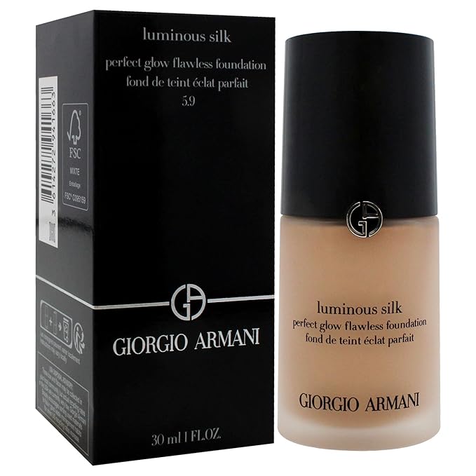 Luminous Silk Foundation - 5.9 Medium-Neutral by Giorgio 1 oz