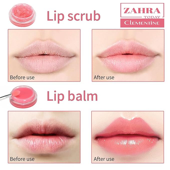 Clementine ZAHRA Today Lip Care Set Moisturizing