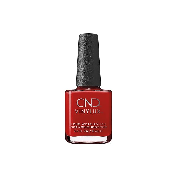 CND Vinylux Longwear Red Nail Polish, Gel-like Shine Longwear