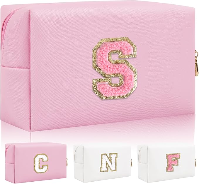 Personalized initial letter patch makeup