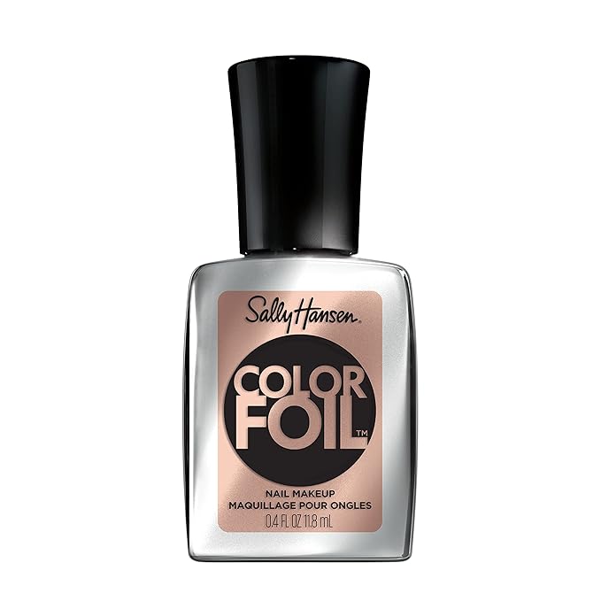 Sally Hansen Color Foil Nail Polish Rose Beam - 0.3 fl oz