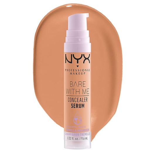 NYX PROFESSIONAL MAKEUP Bare With Me Concealer Serum, Light Tan
