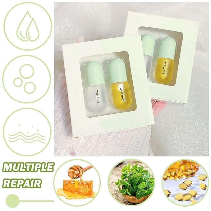 Lip Plumper Set,Hydrating Lip Mask Reduce
