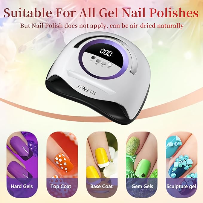 UV LED Nail Lamp with