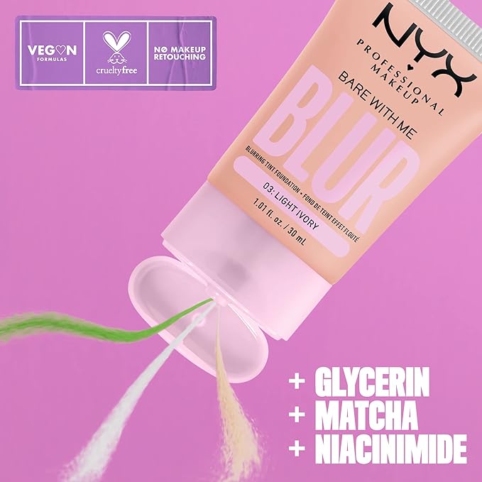 NYX PROFESSIONAL MAKEUP Bare With Me Blur Skin Light Ivory