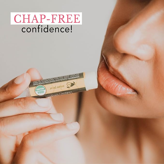 Organic Lip Balm Multi Flavor - 4 Pack Lip Care