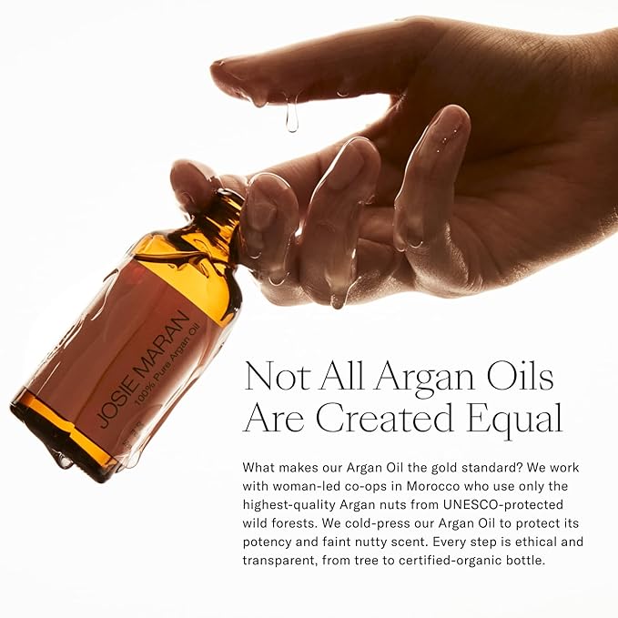 Josie Maran Whipped Argan + Pineapple Enzyme Deep Pore Cleansing Mask - Purifying Pore Mask With Nourishing Moroccan Argan Oil, 3 Essential Fatty Acids, & Squalane Oil (2 oz / 56 g)