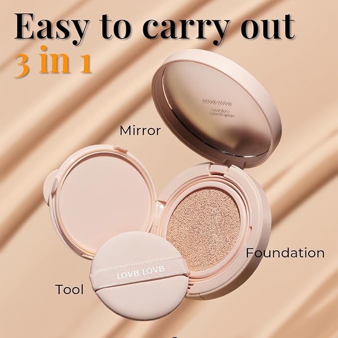 Natural Cover Glow Cushion Foundation | Korean Foundation 0.42oz
