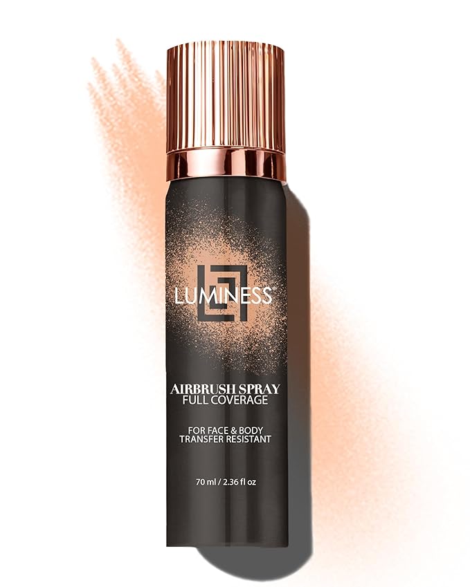 LUMINESS Spray Airbrush Foundation Makeup, Fair Shade 020 2.36 fl oz