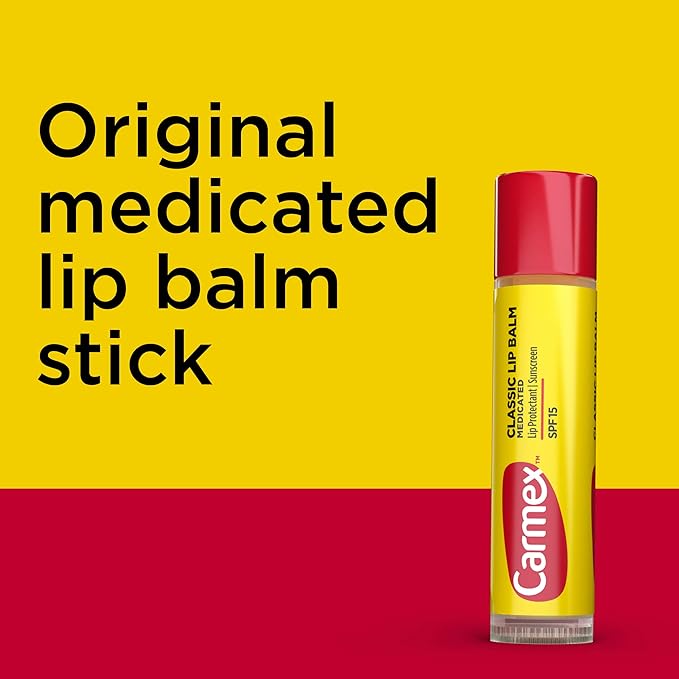 Carmex Medicated Lip Balm Sticks, Lip