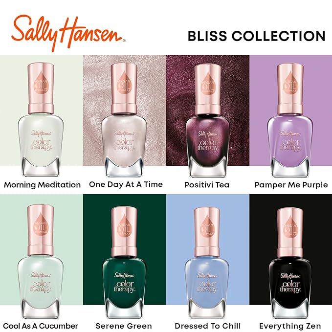 Sally Hansen Color Therapy® - Nail Polish - Bliss Collection, Cool As A Cucumber - 0.5 fl oz