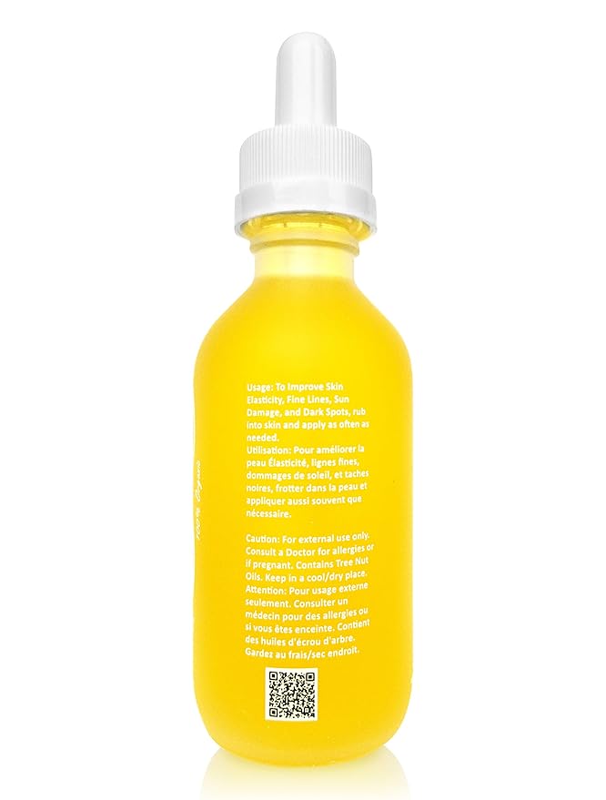 100% Organic Anti Aging Face Oil Line