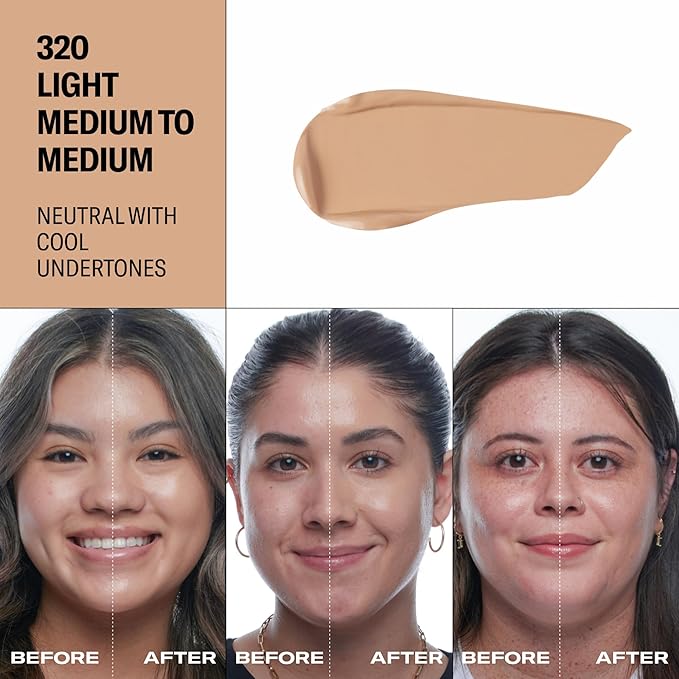 Youthforia Date Night Skin Tint Serum Foundation, Light-Medium Cool Undertones