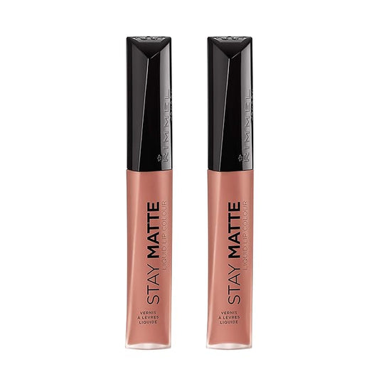 Rimmel Stay Matte Liquid Lip Color, Moca, 2 Lip