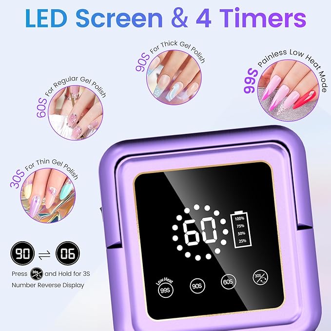 Subay UV Nail Lamp 108W,