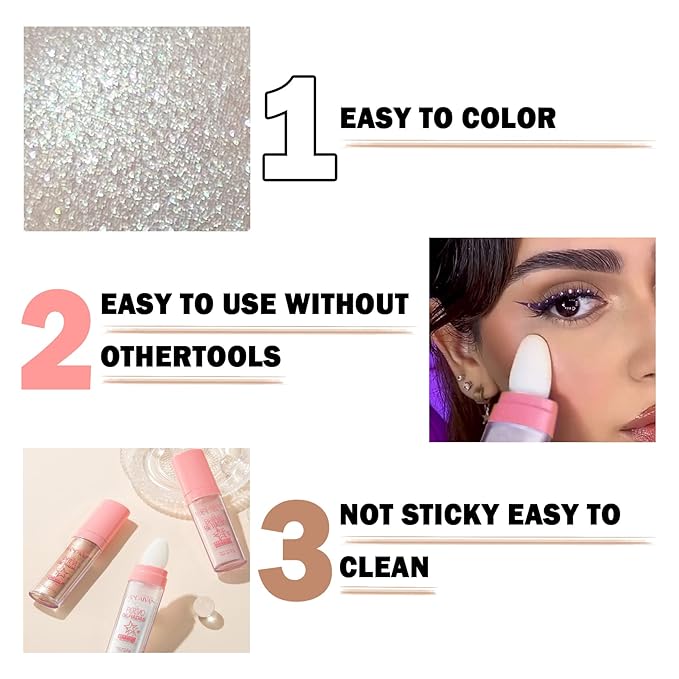 Polvo De Hadas Body Shimmer Glitter Highlighter Powder