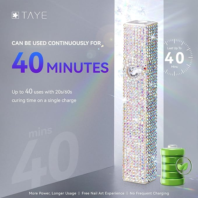 Taye handheld uv nail lamp,