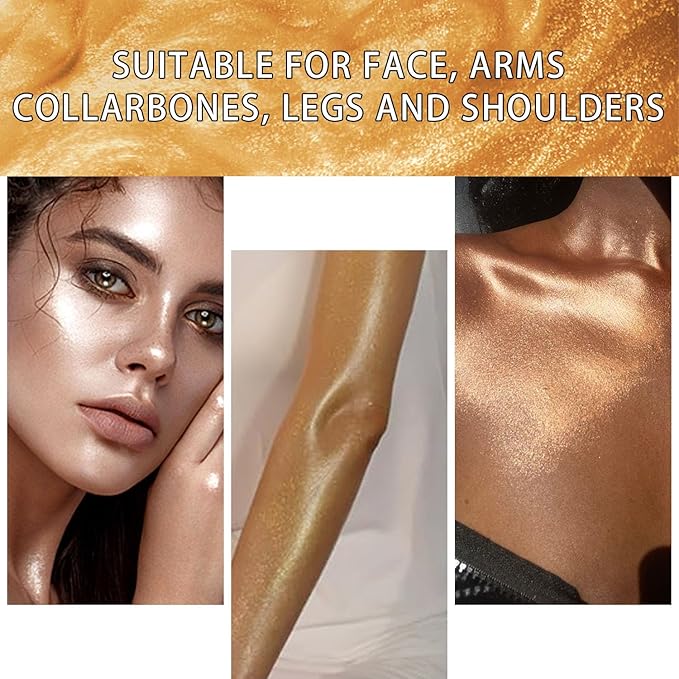 Shimmer Body Oil, Face and Body Liquid Luminizer