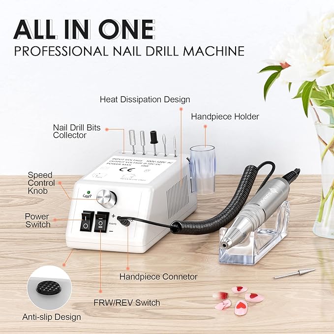Subay 30,000rpm efile nail drill