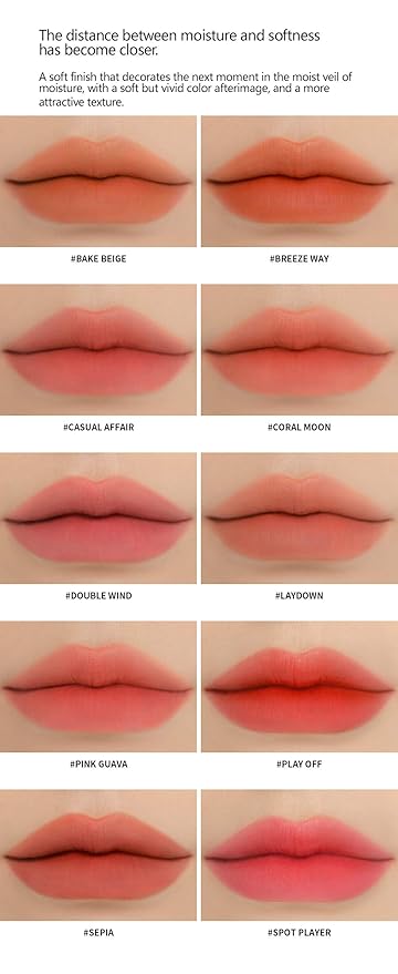 3CE BLUR WATER TINT(4.6g) soft lip with less TINT(4.6g)