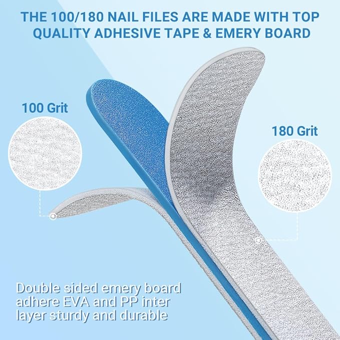 TsMADDTs Nail Buffers and Files,