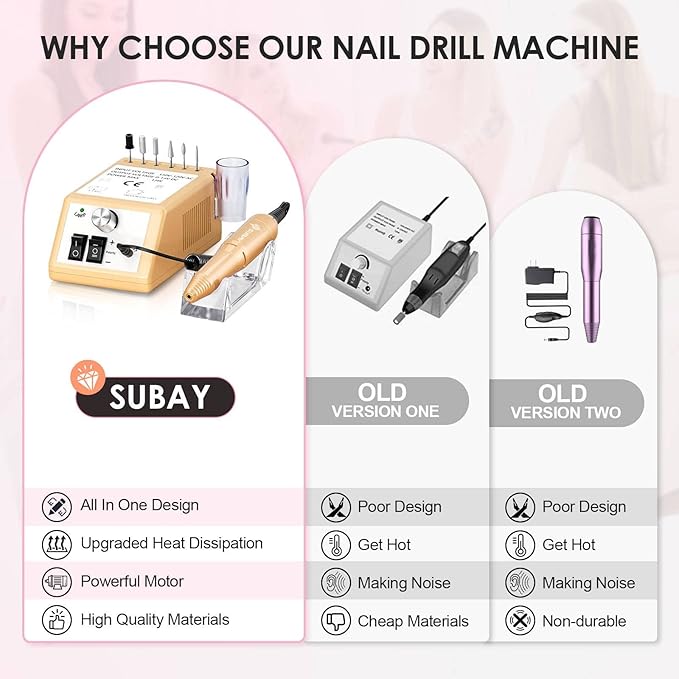 Subay professional nail drill machine