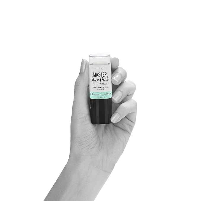 Maybelline New York Facestudio Master Blur Stick Primer Transparent, 0.. 3 oz