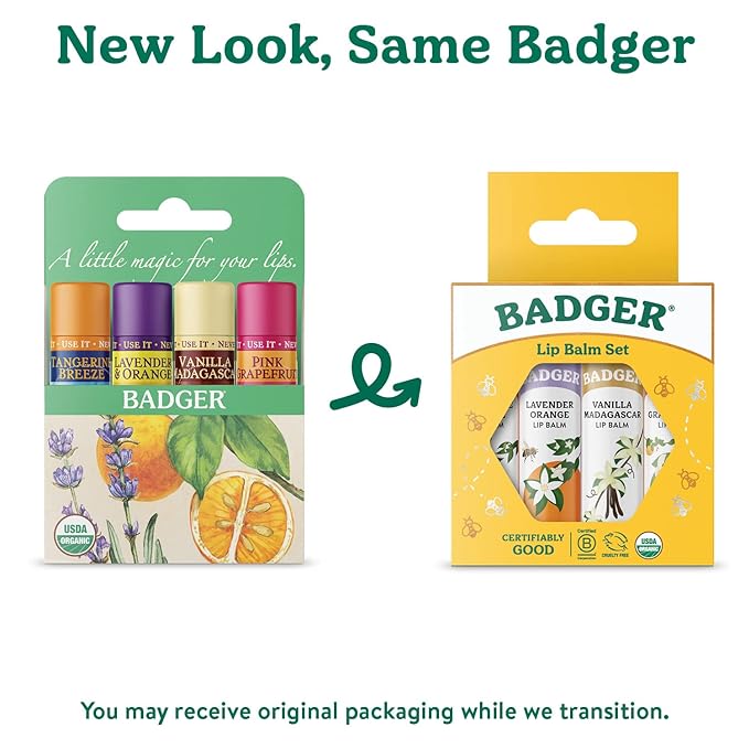 Badger - Classic Lip Balm Gold