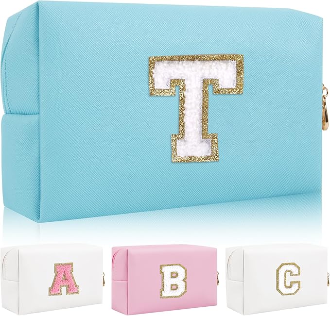 Personalized initial letter patch makeup
