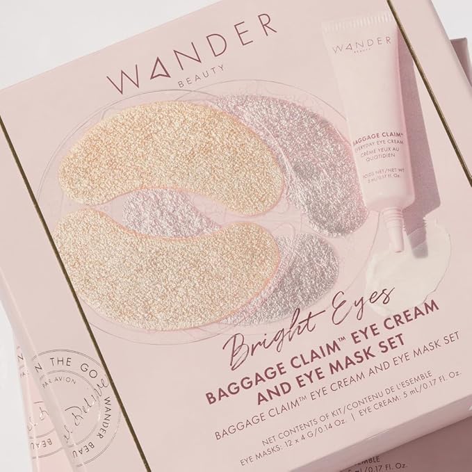 Wander Beauty Bright Eyes Baggage Claim Set - 33 oz