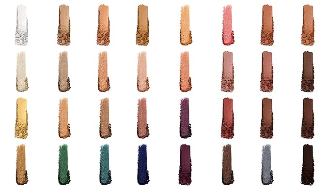 wet n wild Artistry Eyeshadow Makeup 32 Pan Palette, Highly-Pigmented Matte, Shimmer, Metallic Finishes, Long Lasting Builadble & Blendable Formula Cruelty Free & Vegan - Wild Heart