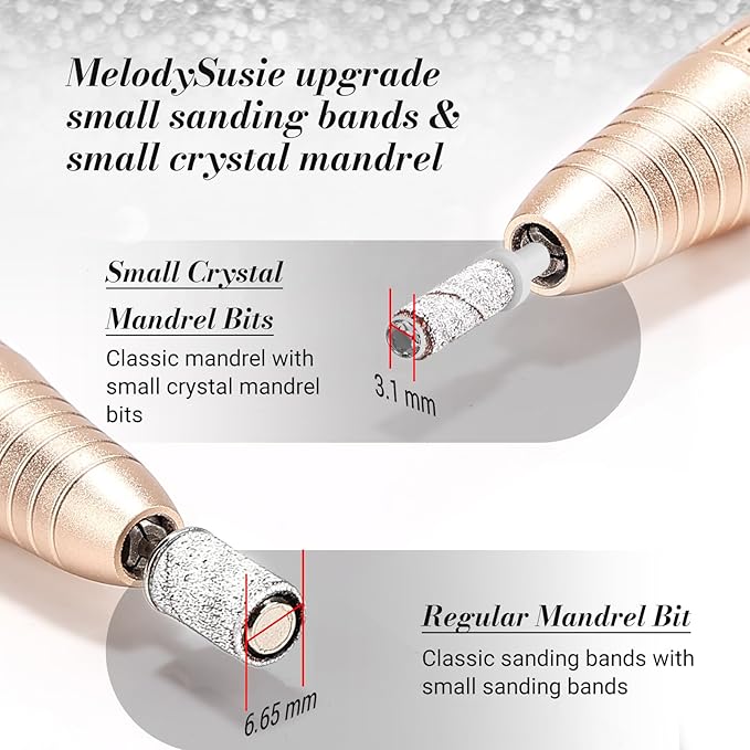 Melodysusie 50 pcs nail drill