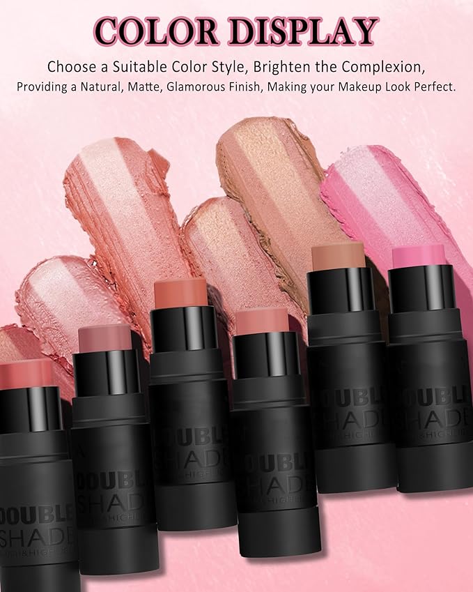 Cream Blush Stick Makeup for Cheeks, Multi Blush for Women-05