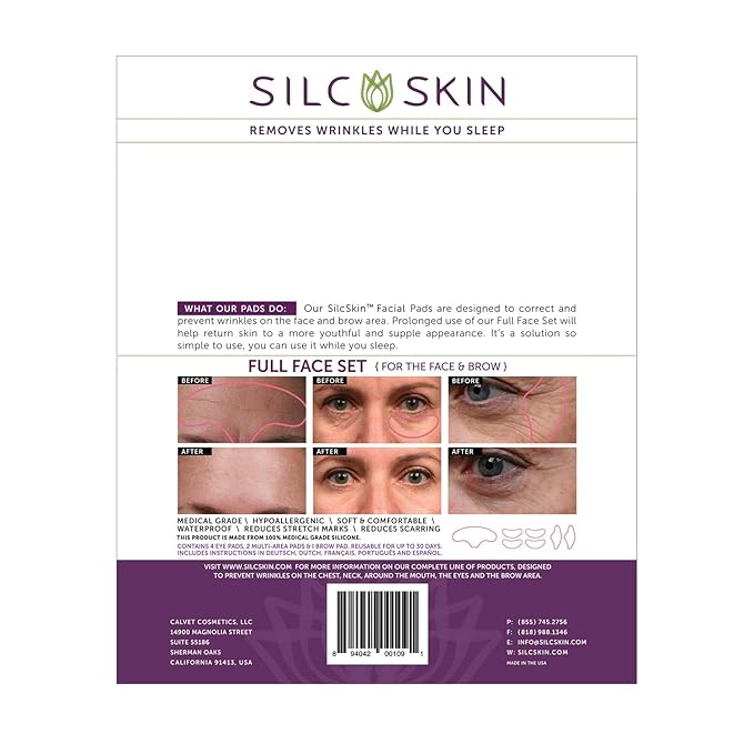 SilcSkin Full Face Set, Helps with Face &