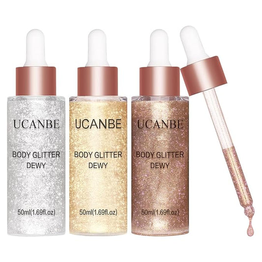 UCANBE Glow Shimmer Drop Set for Women Highlighter