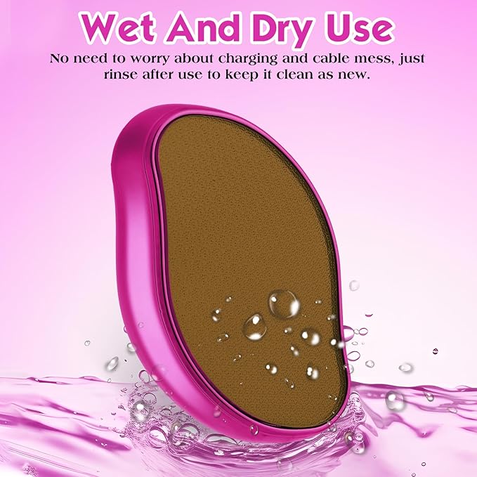 Nano glass foot file callus