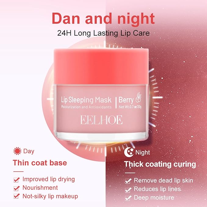 Lip Sleeping Mask, Lip Moisturizer For