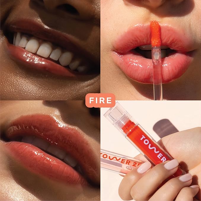 Tower 28 ShineOn Lip Jelly, FIRE, Non-Sticky Lip