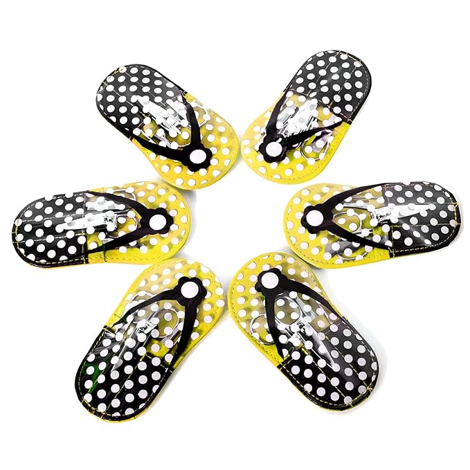 Polka Dot Flip Flop Manicure