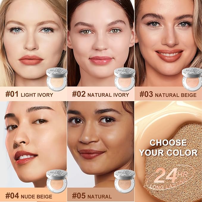 SACE LADY Oil Control BB Cushion Foundation, Full (#02, 0.) 42Oz