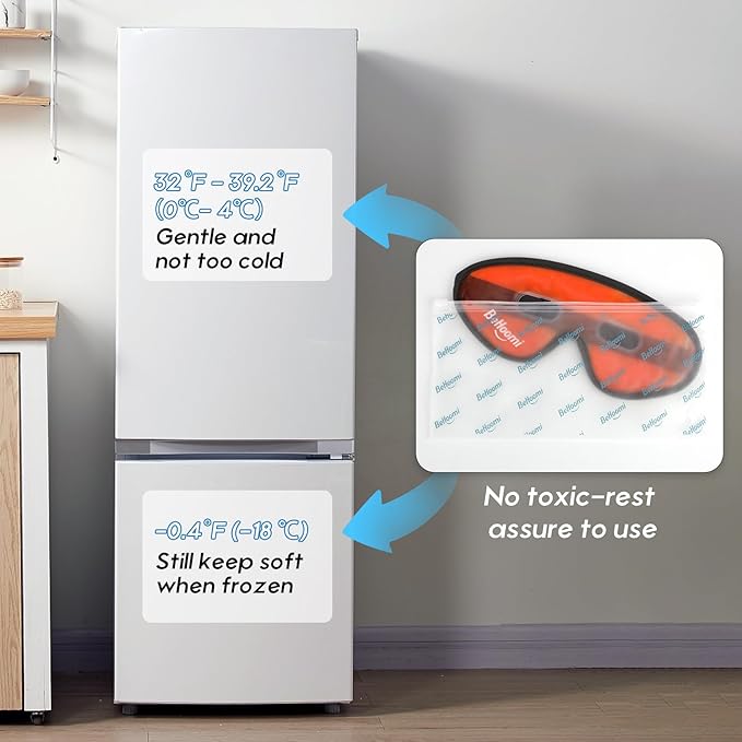 Cooling eye mask, gel eye