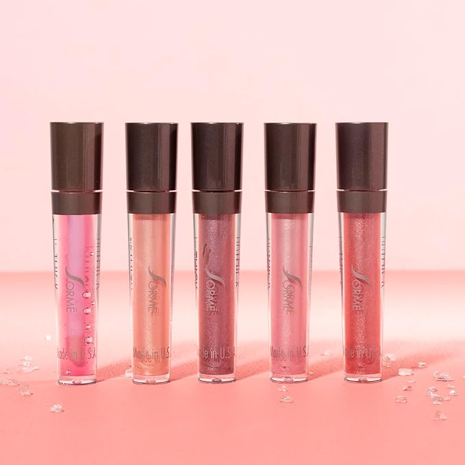 SORME Treatment Cosmetics LipThick Plumping Gloss for Shiny and Fuller Looking Lips | Doll Shade