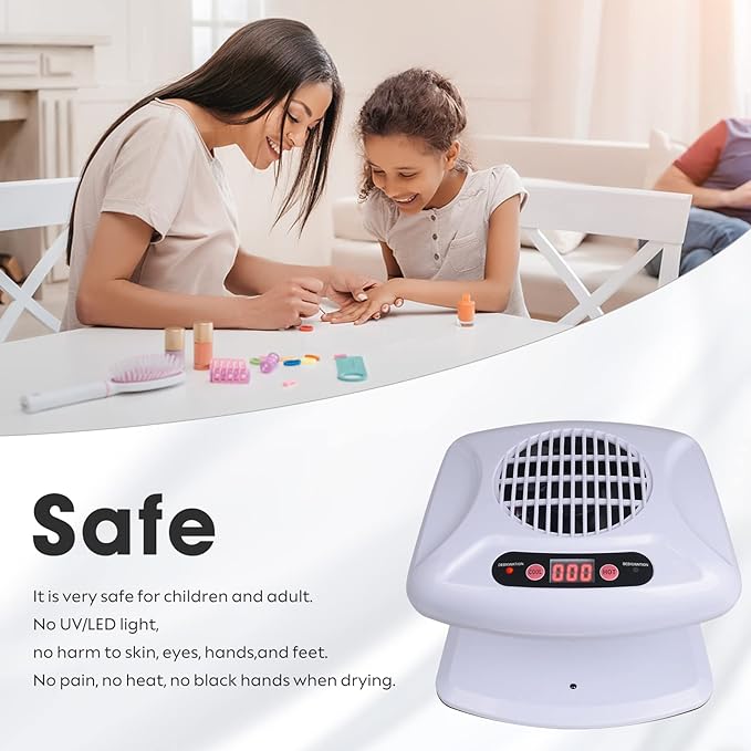 Air nail dryer with automatic