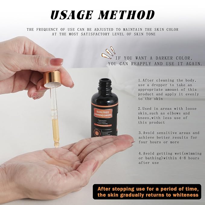 Sun Free-Self Tanning Drops-Bronzing Face