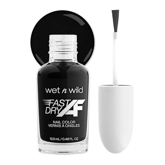 wet n wild Fast Dry AF Nail Polish, Quick 40 Second Dry Time, Long Lasting High-Shine - Throwing Shade