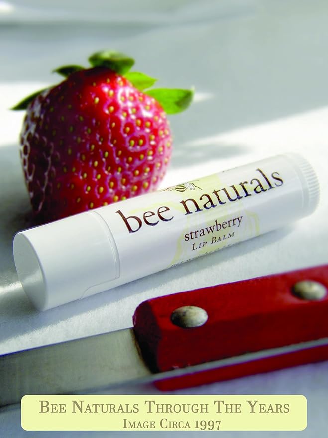 Bee Naturals Strawberry Lip Balm -