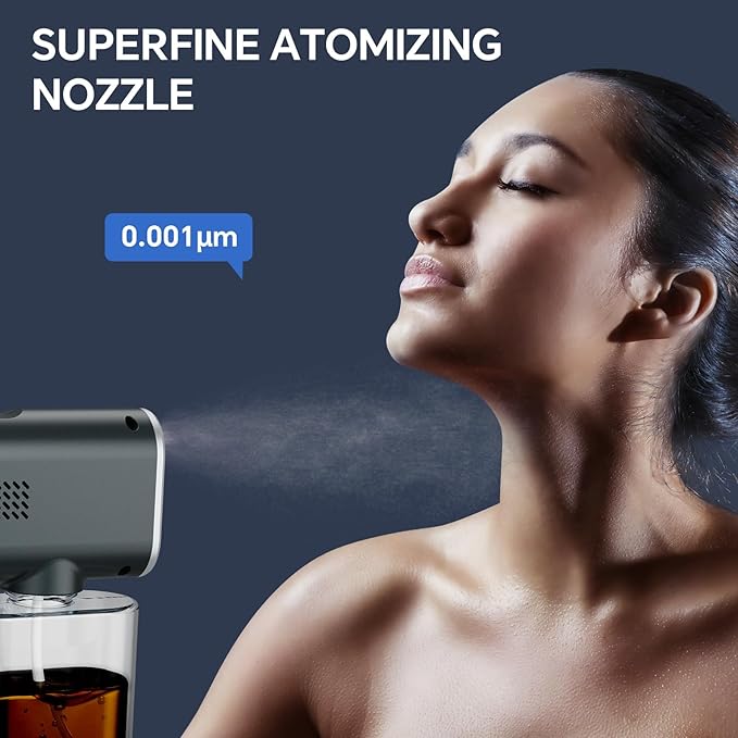 Cordless Spray Tan Machine, Rechargeable Spray Tan Gun Self Tanners Professional Mobile Spray Tan Airbrush Machine for Beach Tan Home DIY Spray Tan Travel Salon Self Tanner